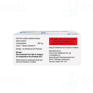 Breatholline Sr 200 MG Tablet 10