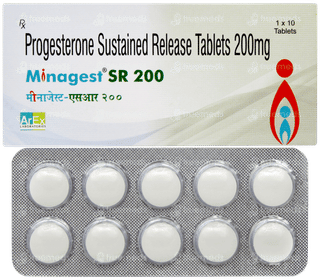 Minagest Sr 200 Tablet 10