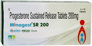 Minagest Sr 200 Tablet 10