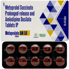 Metaprolate Am 50 Tablet 10