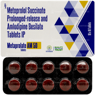 Metaprolate Am 50 Tablet 10