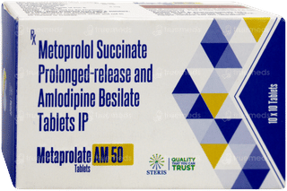 Metaprolate Am 50 Tablet 10