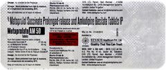 Metaprolate Am 50 Tablet 10 Metaprolate Am 50 Tablet 10