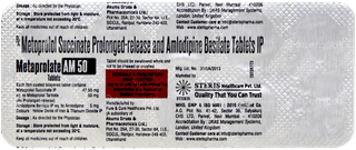 Metaprolate Am 50 Tablet 10