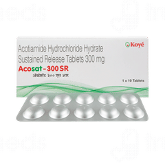 Acosat Sr 300 MG Tablet 10