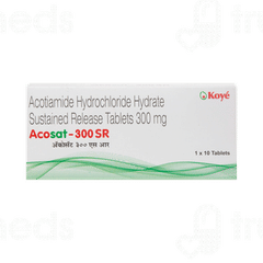 Acosat Sr 300 MG Tablet 10