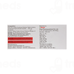 Acosat Sr 300 MG Tablet 10