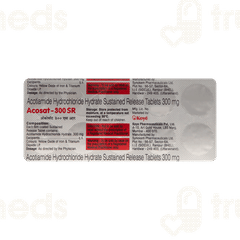 Acosat Sr 300 MG Tablet 10