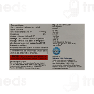Udnus Sr 450 MG Tablet 10