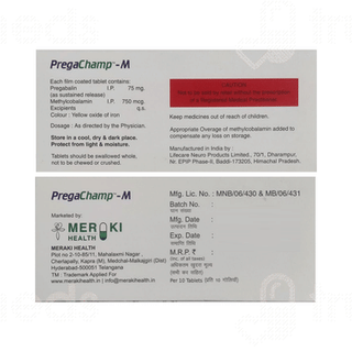 Pregachamp M Tablet 10