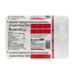 Dailymet Gp2 Tablet 10 Dailymet Gp2 Tablet 10