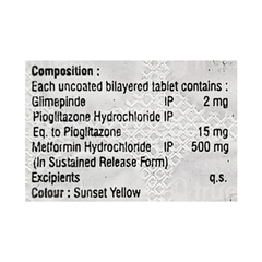 Dailymet Gp2 Tablet 10 Dailymet Gp2 Tablet 10