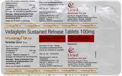 Vildanex Sr 100 Tablet 15