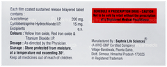 Myodril Plus Tablet 10 Myodril Plus Tablet 10