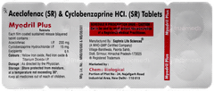 Myodril Plus Tablet 10 Myodril Plus Tablet 10