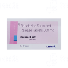 Razocard 500 Tablet Sr 10