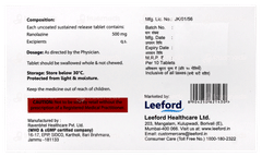 Razocard 500 Tablet Sr 10 Razocard 500 Tablet Sr 10