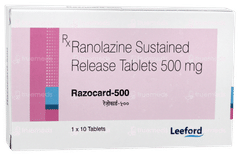 Razocard 500 Tablet Sr 10 Razocard 500 Tablet Sr 10
