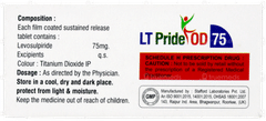 Lt Pride Od 75 Tablet 10