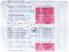 Corsita M 50/500 Tablet Sr 10 Corsita M 50/500 Tablet Sr 10