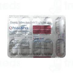 Qpride Mv 1 MG Tablet 10 Qpride Mv 1 MG Tablet 10