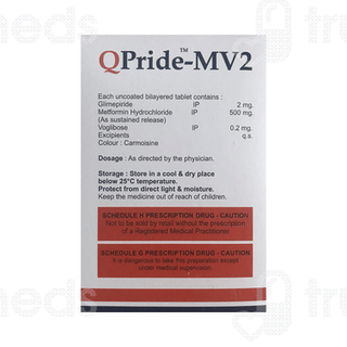 Qpride Mv 2 MG Tablet 10