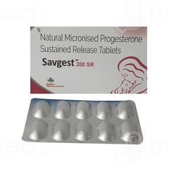 Savgest 200 MG Sr Tablet 10 Savgest 200 MG Sr Tablet 10
