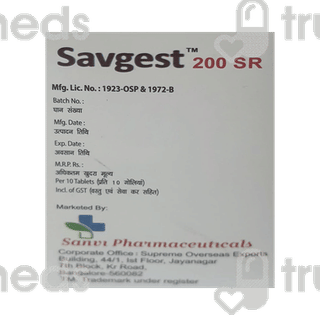 Savgest 200 MG Sr Tablet 10