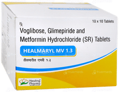 Healmaryl Mv 1.3 Tablet Sr 10 Healmaryl Mv 1.3 Tablet Sr 10