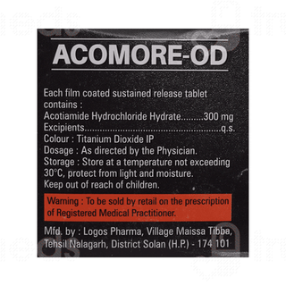 Acomore Od 300 Tablet 10