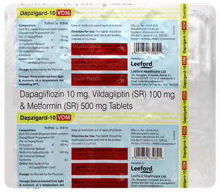 Dapzigard 10 Vdm Tablet 15