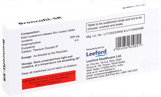 Broncofil Sr Tablet 10