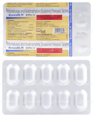 Broncofil M Tablet Sr 10