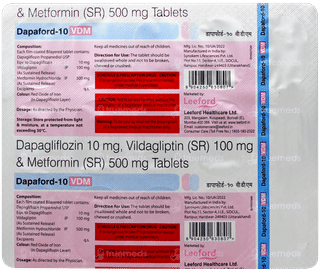 Dapaford 10 Vdm Tablet 15