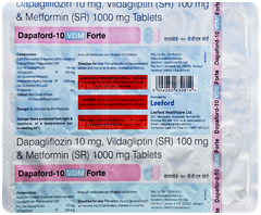 Dapaford 10 Vdm Forte Tablet 15