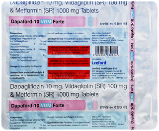 Dapaford 10 Vdm Forte Tablet 15