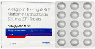 Debiglip 100 M Sr Tablet 15