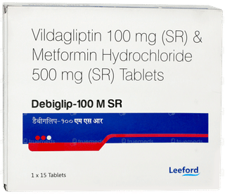 Debiglip 100 M Sr Tablet 15