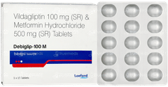 Debiglip 100 M Tablet 15