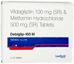 Debiglip 100 M Tablet 15