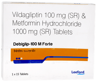 Debiglip 100 M Forte Tablet 15