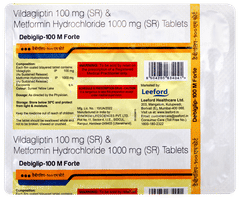 Debiglip 100 M Forte Tablet 15