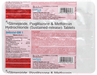 Debistal GM 1 Tablet 10