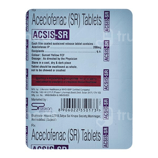 Acsis Sr 200 Mg Tablet 10