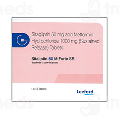 Sitaliptin 50 M Forte Tablet Sr 15