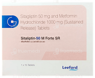 Sitaliptin 50 M Forte Tablet Sr 15