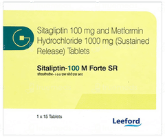 Sitaliptin 100 M Forte Sr Tablet 15