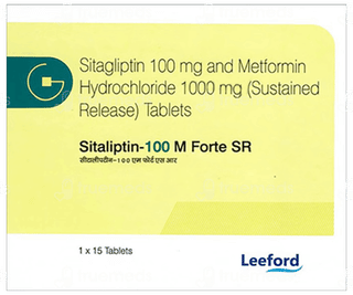 Sitaliptin 100 M Forte Sr Tablet Sr 15