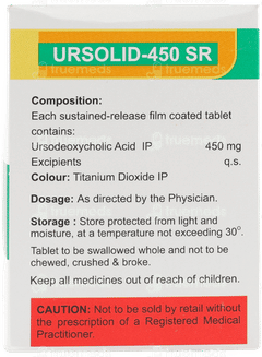 Ursolid 450 Sr Tablet 10 Ursolid 450 Sr Tablet 10