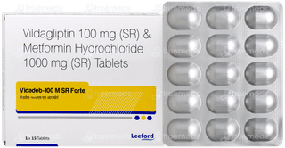 Vidadeb 100 M Sr Forte Tablet 15